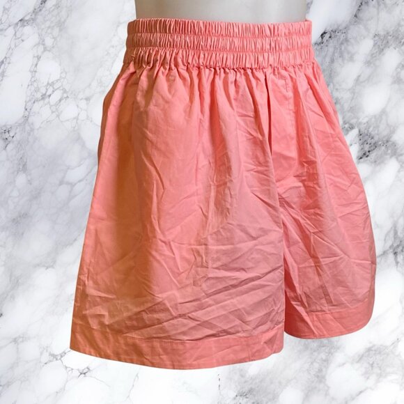 L'Academie Dallis Poplin Flirty Short - Hibiscus Pink - Picture 12 of 12
